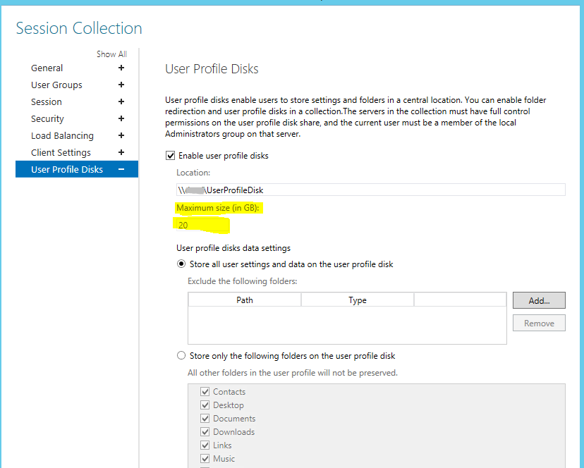 UserProfileDisk_config